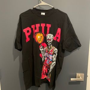 Warren Lotas X Philadelphia 76ers T Shirt